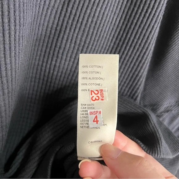 NWT Free People Santa Clara Thermal in color Black - Picture 8 of 8